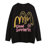 Women Sweater Couple Knitted Top