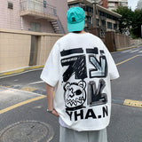 Men T Shirt Summer Loose Oversize