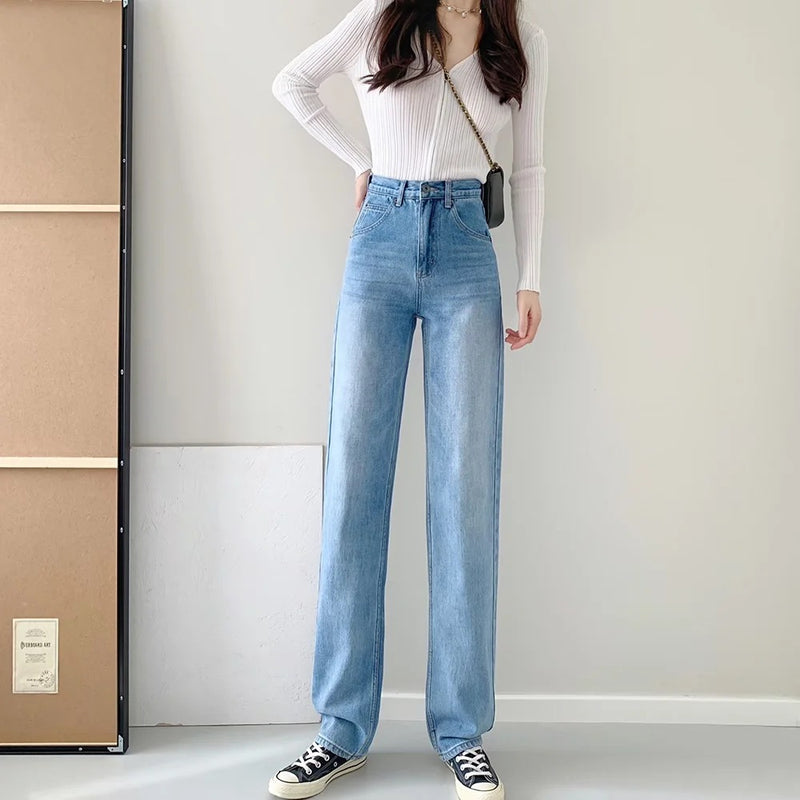 Women Jeans Loose Slim Fit