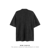 American vintage street T-shirt men's loose top