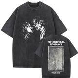 Washed Vintage Rock Band My Chemical Romance Long Live