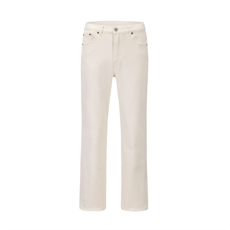 Men Jeans Trendy Fashion Loose Worn Casual All-Matching