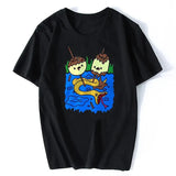 Summer Men's Women's Clothing Rock T Shirts