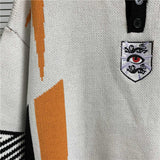 House Of Errors T-Shirt Eye of Truth football T-shirt lapel half-sleeve sweater knitted sweater
