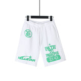 Hellstar Shorts2024 Summer Loose Sports Beach Pants Vintage Shorts