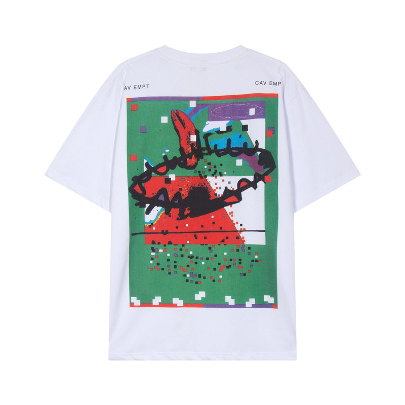 C.e t shirts abstract pattern printing short sleeve men and women