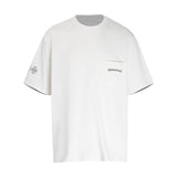 CHH Chrome Heart T Shirts Colorful Cross Flower Arm Short Sleeve