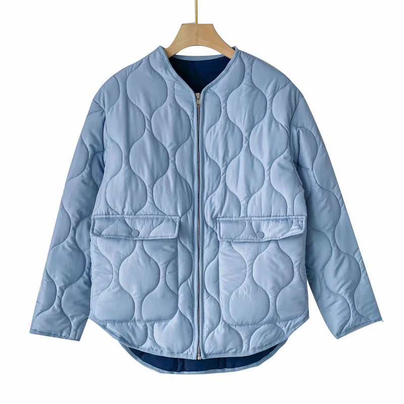 Women Cotton Coat Loose Cotton Jacket