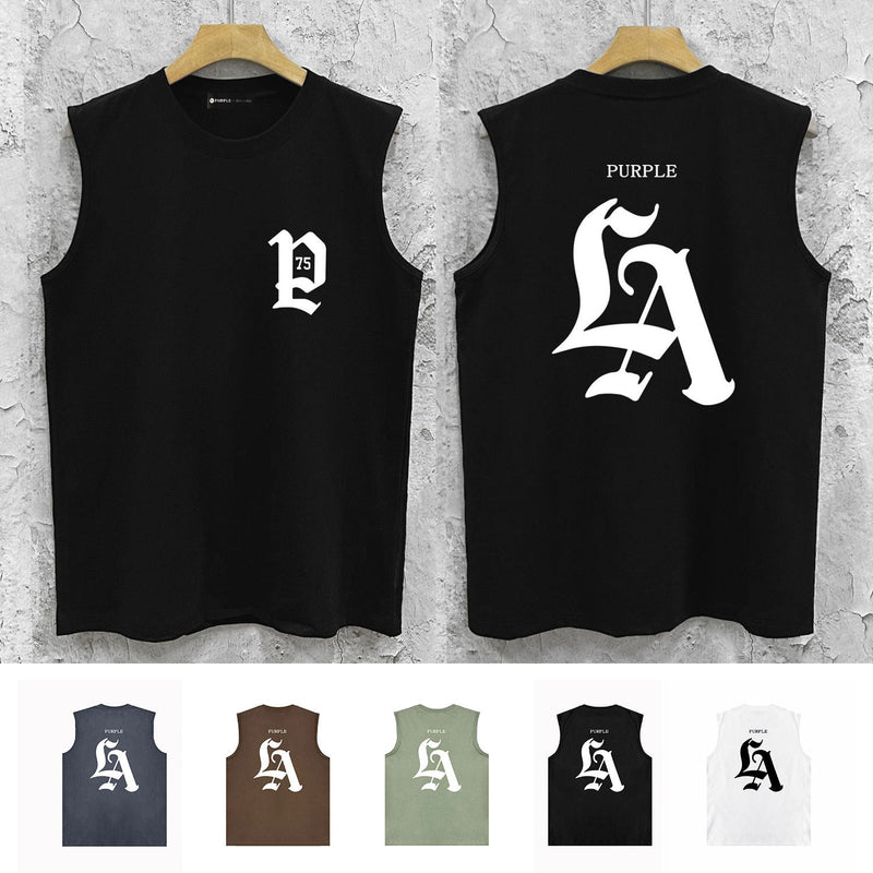 Purple Brand Tank T Shirts Sleeveless T-shirt Vest