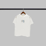 Fog Fear of God Essentials T Shirt Short Sleeve Loose Reflective Colorful Couple T-shirt