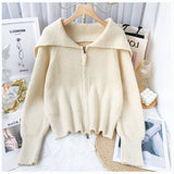 Women Knitted Cardigan Knitted Cardigan Top Female