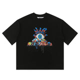 House Of Errors T-Shirt Eye of Truth Washed and Old 3D Printed Eye Short Sleeve