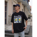 Green Day T Shirt Retro Loose
