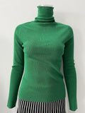 Women Work Business Casual Sweaters Wool Stretch Slim Knit Sweater