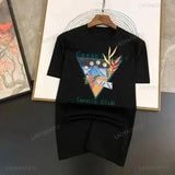 CASA BLANCA Print Pattern Street Shirt Fun Casual Trend