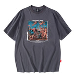 Men T-Shirt Loose Oversize Summer