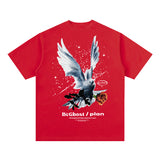 Unisex T Shirt Summer Short Sleeve Loose