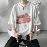 Men's T Shirt Summer Loose Bear Print