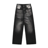 Men Jeans Loose Cool Leisure