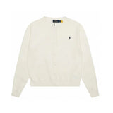 Ralph Lauren Knitted sweaters RL Crew Neck Embroidered Logo Knitted Cardigan Long Sleeves