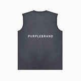 Purple Brand Tank T Shirts Sleeveless T-shirt Vest