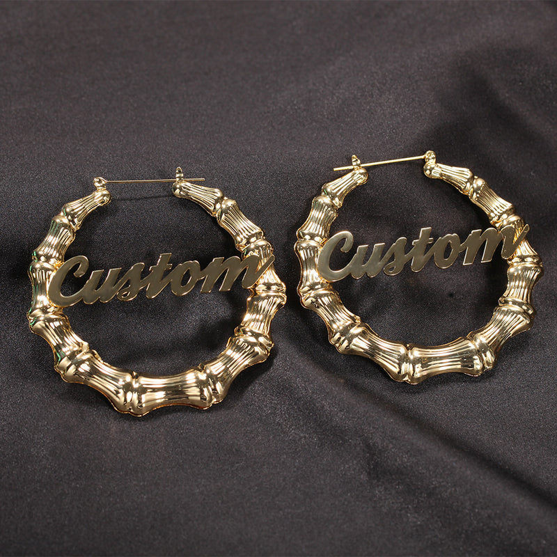 Earrings Custom Letter Earrings Word Up Alphabet Pieces