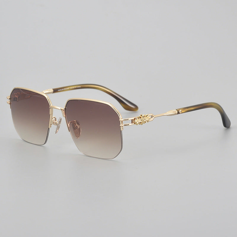 Chrome Hearts Sunglasses Personalized Double Beam Sunglasses
