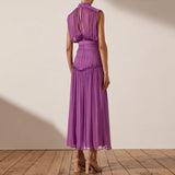 Bohemian Dress Chiffon Slim Long Dress