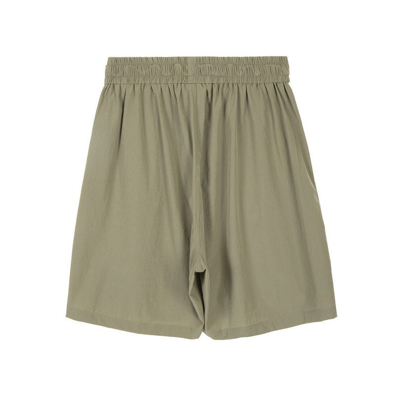 Men Shorts Multi-Pocket Workwear Loose Summer Thin Sports