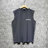 Purple Brand Tank T Shirts Sleeveless T-shirt Vest
