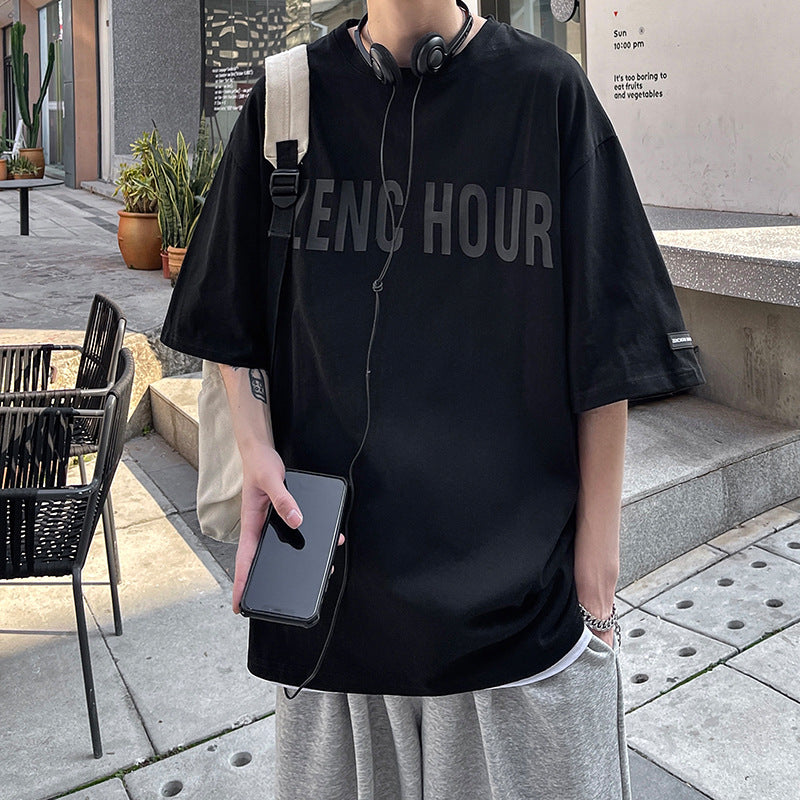 Men's T Shirt Summer Loose Casual