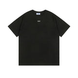 Off White T Shirts OW Dragon Arrow Pattern Crew Neck Pullover Short Sleeves