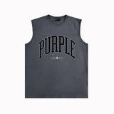 Purple Brand Tank T Shirts Sleeveless T-shirt Vest