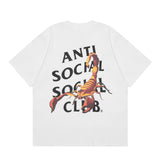 ANTI SOCIAL CLUB T-Shirt letter print