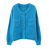 Women Knitted Cardigan Loose Fashionable Knitted Cardigan