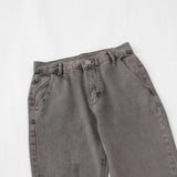 Men Jeans Ripped Distressed Loose