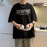 Men T Shirt Cotton Oversize Heavy Weight