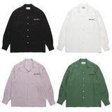 GUILTYPARTIES TIGER Shirts Silk Long Sleeve Shirts Men