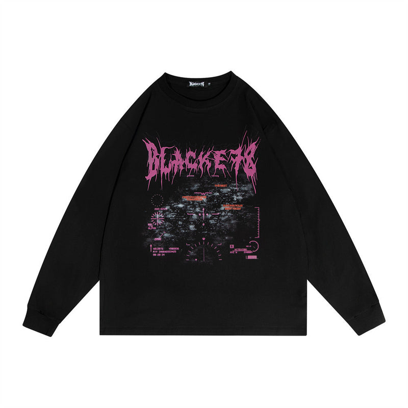 Men Long Sleeve T-Shirt Personalized Printing