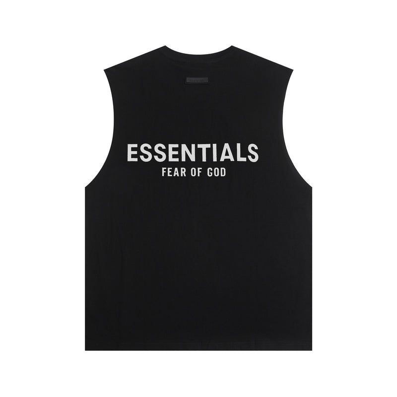 Fog Essentials tank spring summer FOG letter crew neck casual vest