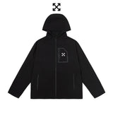 Off White Jacket Spring/Summer OW Outdoor Sports Casual Sunscreen Clothing