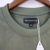 Who Decided War T Shirts Printed Short Sleeve T-Shirts Washed