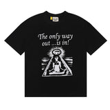 Gallery Dept T Shirt Gallery Dept Printed Short Sleeve T-shirt Loose BF Men and Women Base Tee