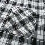 Unisex Shirt Plaid Loose Leisure