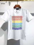 Dsq2 T Shirt Casual Sports Printed Short Sleeve Summer Men