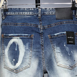 DSQ2 Jeans Distressed Slim-fit Stretch Jeans