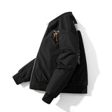 Mens Vintage Jackets Autumn/Winter Embroidered Jacket Padded Flight Suit Baseball Suit