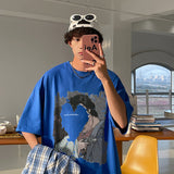 Men T Shirt Loose All-Match Summer