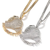 Jewelry Gold Diamond Letter Pendant Necklace Vintage Alphabet Pieces Royalty Spectrum