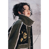 Unisex Coat Loose Winter Cotton Dress